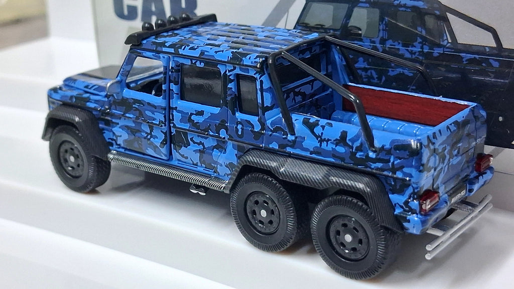 Mercedes Benz - G63 AMG | 6×6 Marine/Flame camouflage 1:64 ERA CAR