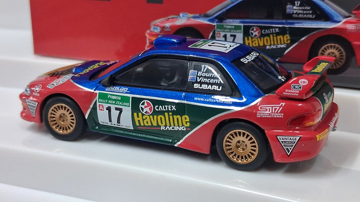 Subaru Impreza - WRC98 #17 | 2000 WRC Rally New Zealand 1:64 MINI GT