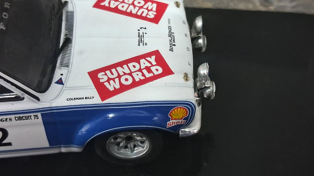Ford Escort mk1 - Rs1600 #2 | 1975 Circuit of Ireland WINNER 1:43 IXO