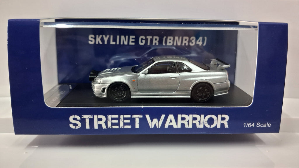 Limited Edition Nissan Skyline GTR - BNR34 | Nismo Z-tune 1:64 STREET WARRIOR