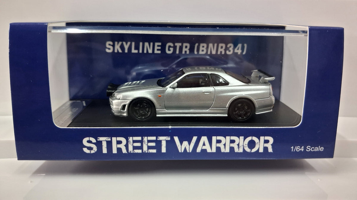 Limited Edition Nissan Skyline GTR - BNR34 | Nismo Z-tune 1:64 STREET WARRIOR