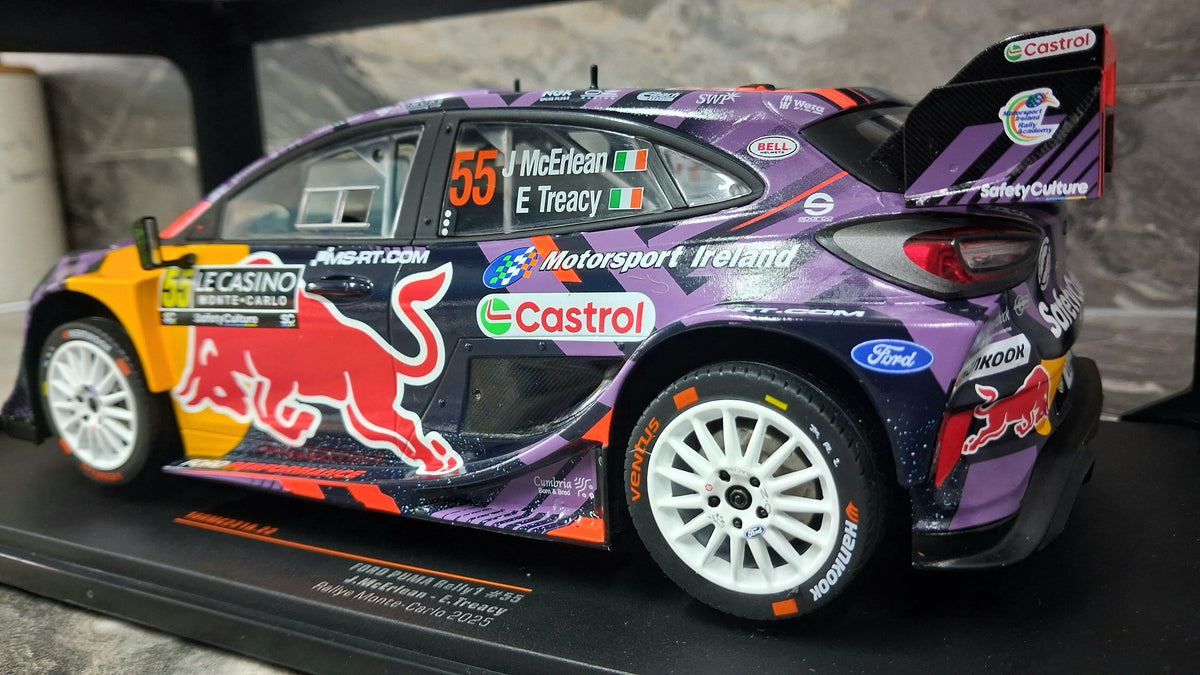 Ford Puma - Rally1 #55 | 2025 WRC Rally Monte Carlo 1:18 IXO