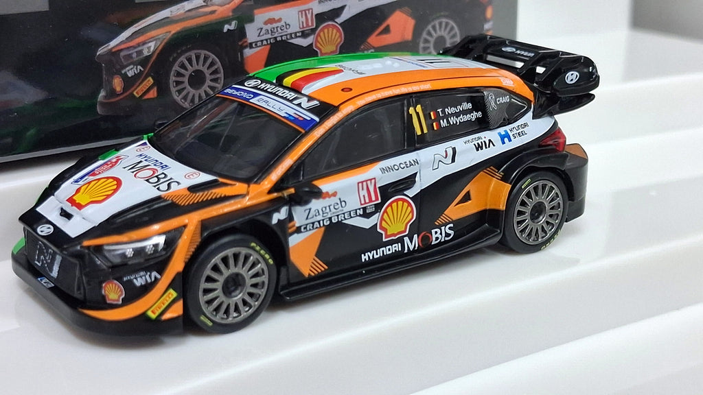 Hyundai i20 N Rally1 - #11 | 2023 Rally Croatia - Power Stage Winner 1:64 MINI GT