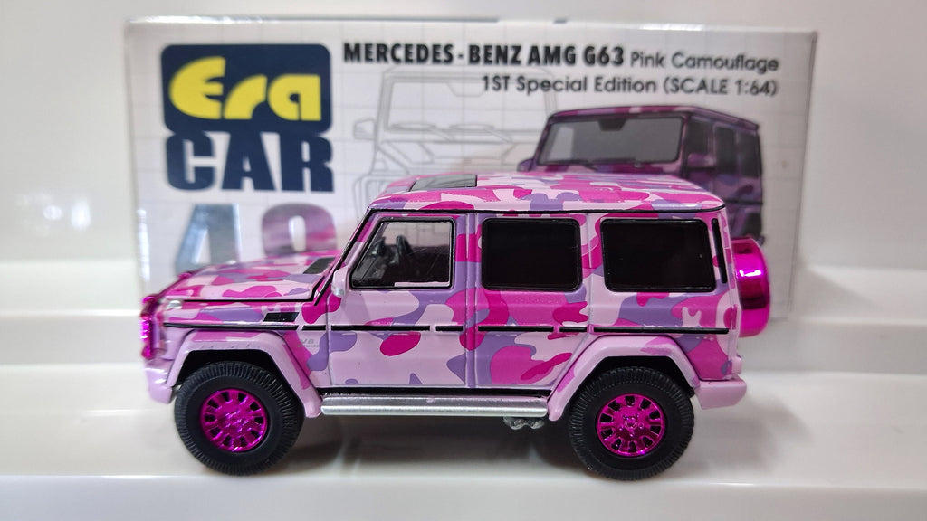 Mercedes Benz - AMG G63 | Pink camouflage 1:64 ERA CAR