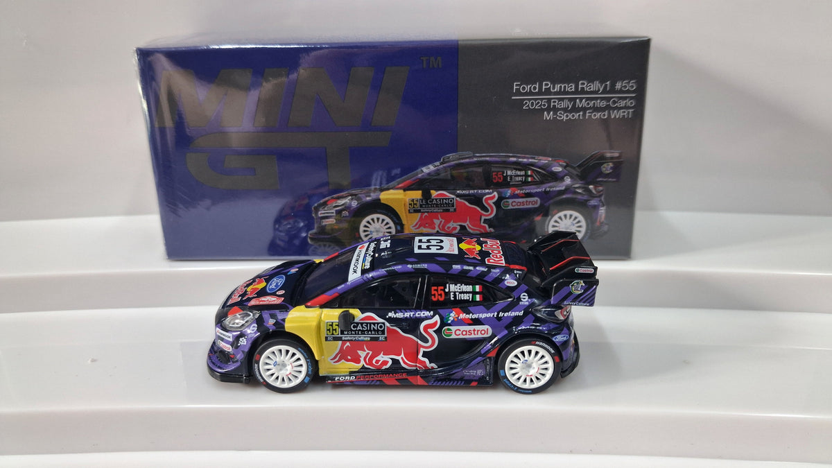 Ford Puma - Rally1 #55 | 2025 WRC Rally Monte-Carlo 1:64 MINI GT