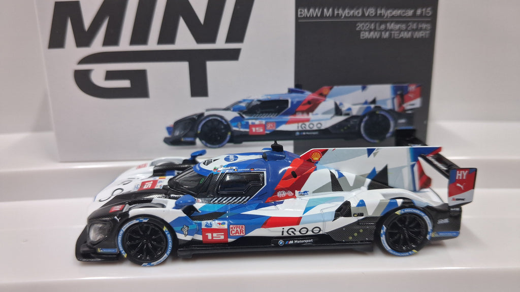 BMW M Hybrid V8 - Hypercar #15 | 2024 FIA WEC - Le Mans 24Hr 1:64 MINI GT