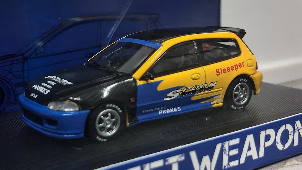 Limited edition Honda Civic - EG6 | Spoon Sports 1:64 STREET WEAPON