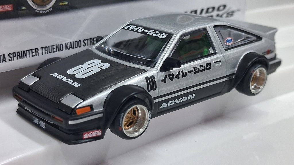 Toyota AE86 - Sprinter Trueno | Kaido Street V2 1:64 KAIDO HOUSE