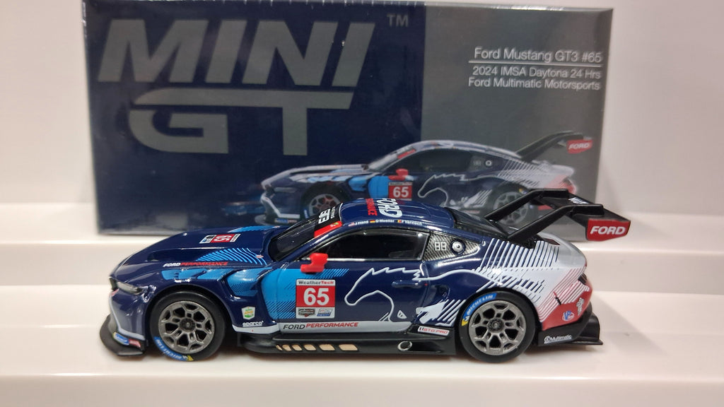 Ford Mustang GT3 - #65 | 2024 IMSA - Daytona 24hr 1:64 MINI GT