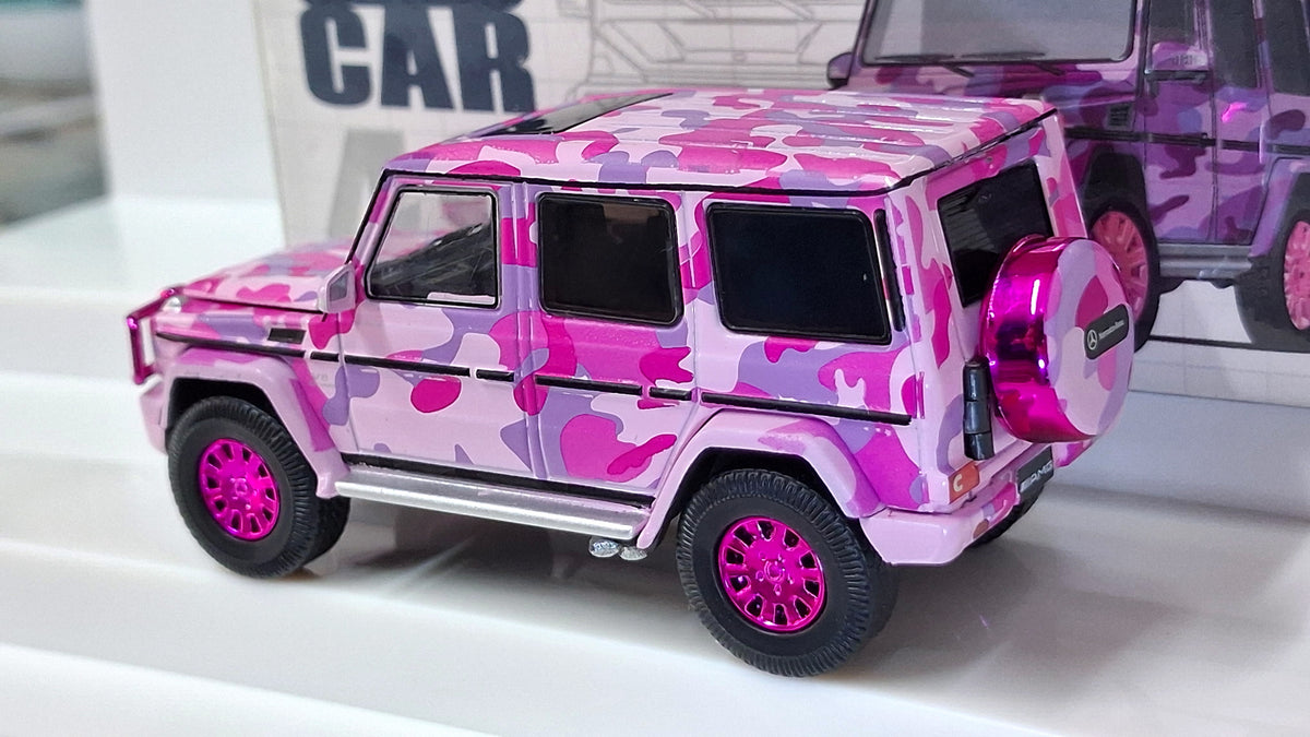 Mercedes Benz - AMG G63 | Pink camouflage 1:64 ERA CAR