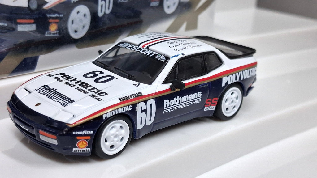 Porsche 994 Factory Test Car - Rothmans/Polyvoltac #60 | 1987 Turbo Cup 1:64 SPARK MODELS