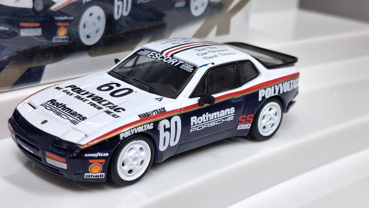 Porsche 994 Factory Test Car - Rothmans/Polyvoltac #60 | 1987 Turbo Cup 1:64 SPARK MODELS