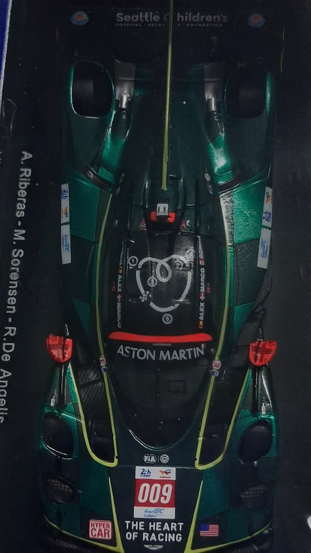 Aston Martin- Valkyrie #009 | 2025 Le Mans 1:64 SPARK