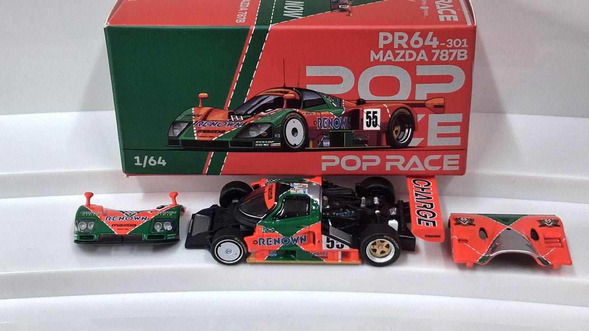 Mazda 787b Renown - #55 | 1991 24Hr Le Mans Winner 1:64 POP RACE