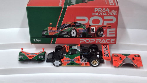 Mazda 787b Renown - #55 | 1991 24Hr Le Mans Winner 1:64 POP RACE