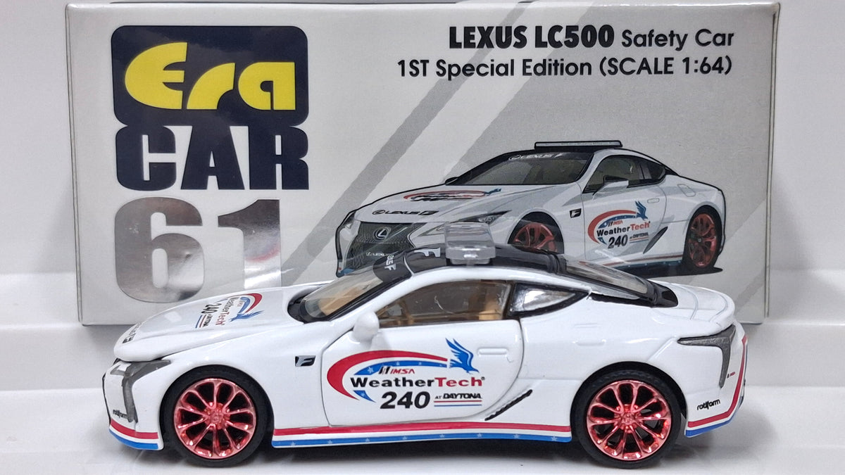 Lexus LC500 - Safety car | 1st special edition - 2020 IMSA WeatherTech 204 - Daytona 1:64 ERA CAR