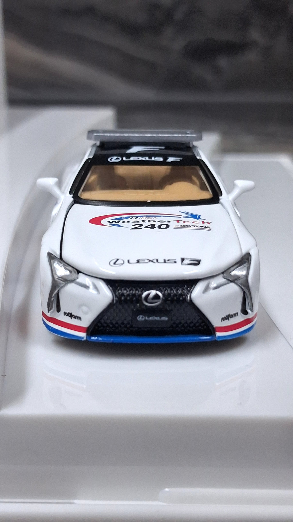 Lexus LC500 - Safety car | 1st special edition - 2020 IMSA WeatherTech 204 - Daytona 1:64 ERA CAR
