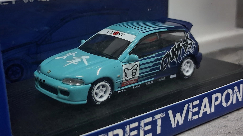 Limited Edition Honda Civic - EG6 | Kanjozoku Falken 1:64 STREET WEAPON