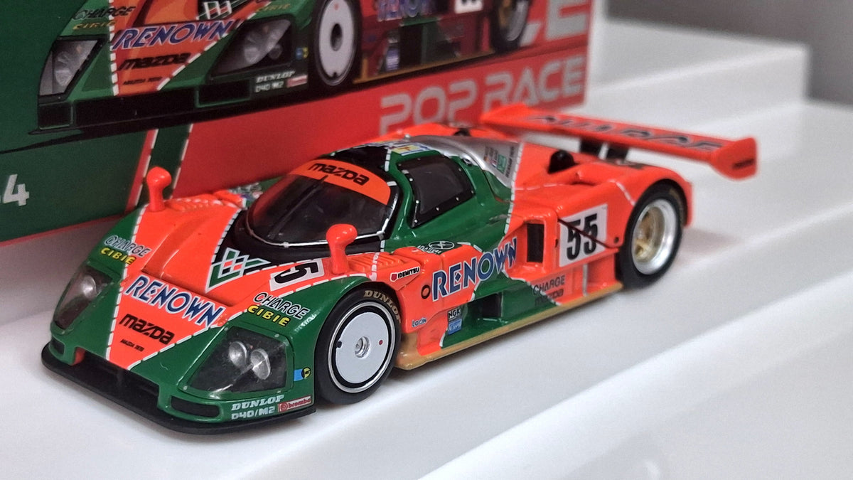 Mazda 787b Renown - #55 | 1991 24Hr Le Mans Winner 1:64 POP RACE