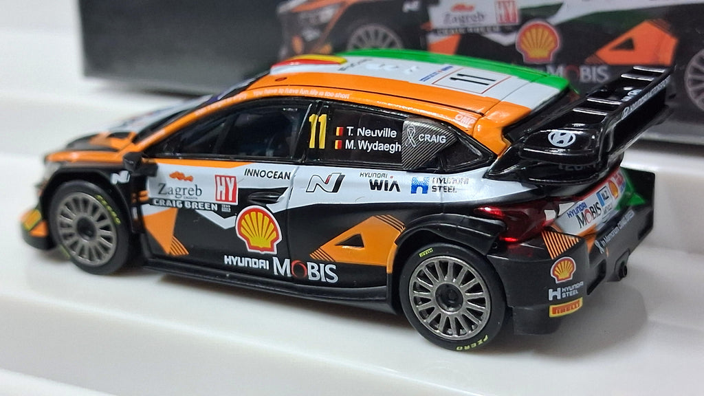 Hyundai i20 N Rally1 - #11 | 2023 Rally Croatia - Power Stage Winner 1:64 MINI GT