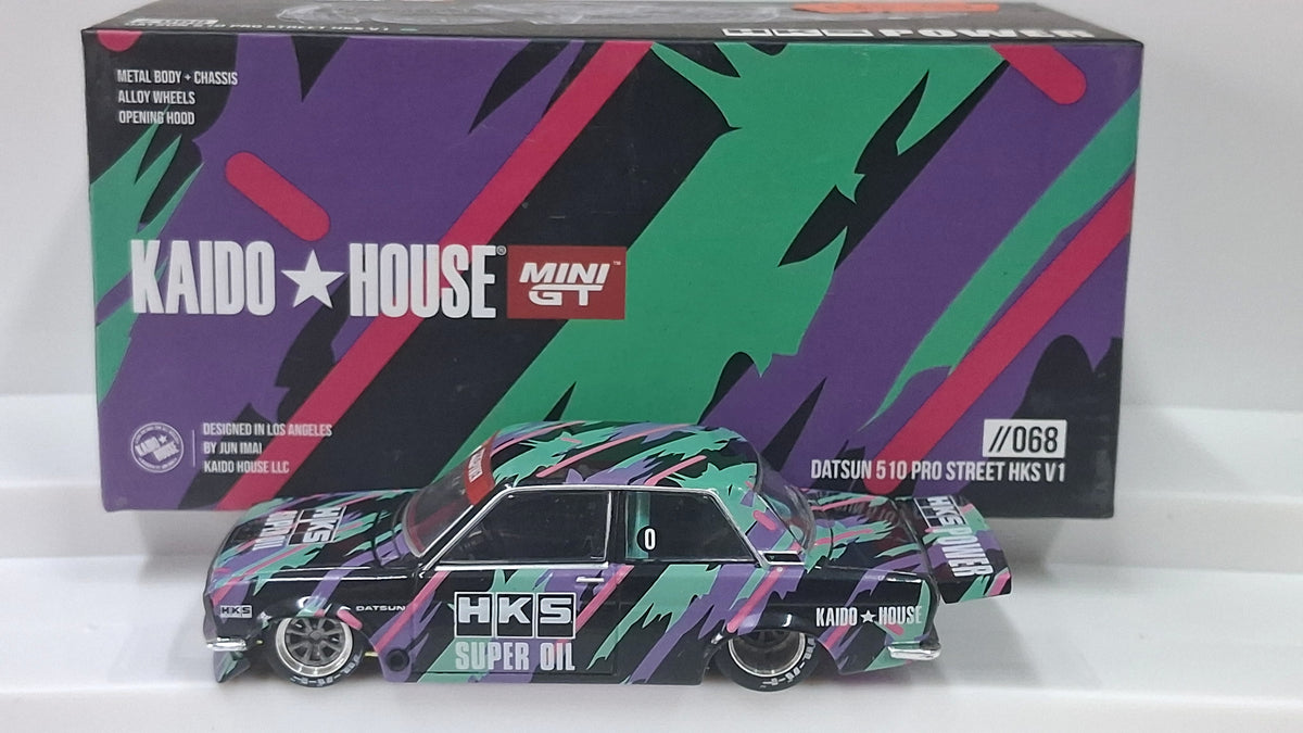 Datsun 510 - PRO Street | HKS V1 1:64 KAIDO HOUSE