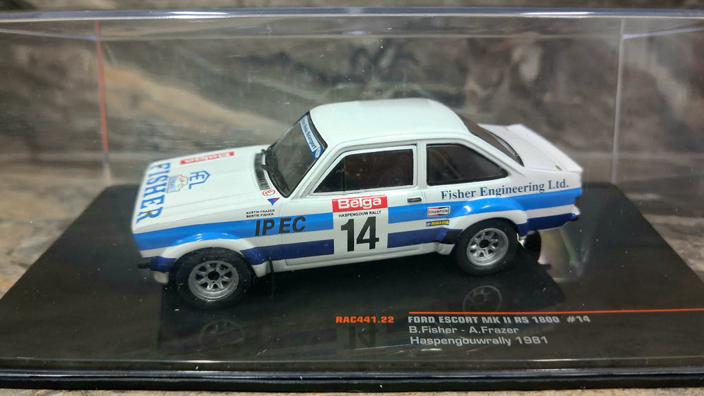 Ford Escort Mk2 - RS1800 #14 | 1981 Haspengouw Rallye 1:43 IXO