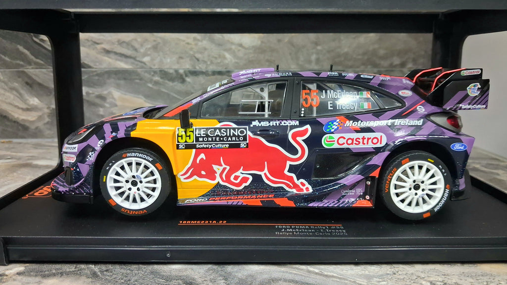 Ford Puma - Rally1 #55 | 2025 WRC Rally Monte Carlo 1:18 IXO