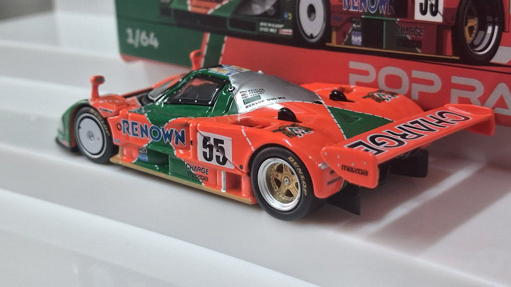 Mazda 787b Renown - #55 | 1991 24Hr Le Mans Winner 1:64 POP RACE