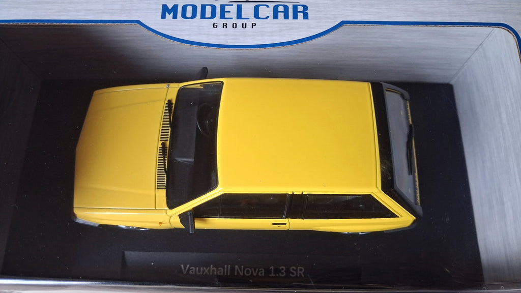 Vauxhall Nova 1.3 SR - Opel Corsa A SR | 1983 Yellow 1:18 MODEL CAR GROUP