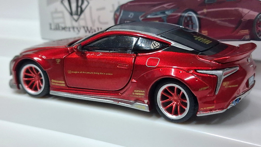 Lexus LC500 - Metal Red | LB Works 1:64 ERA CAR