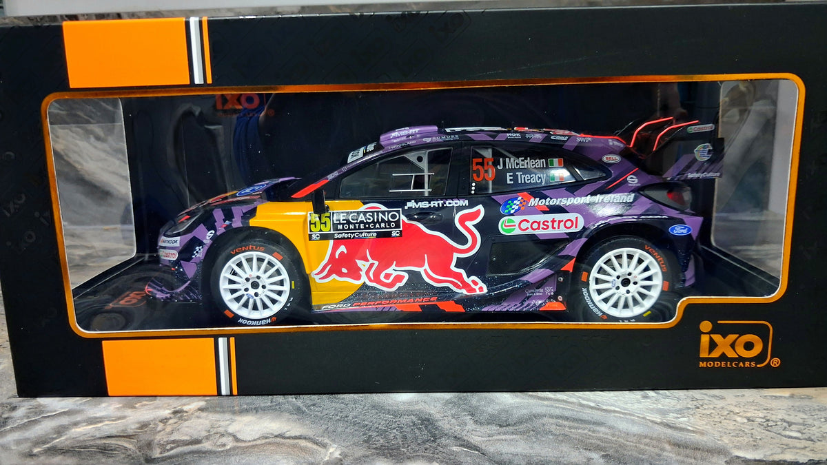 Ford Puma - Rally1 #55 | 2025 WRC Rally Monte Carlo 1:18 IXO