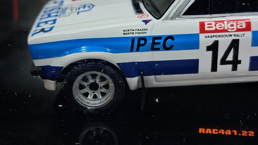 Ford Escort Mk2 - RS1800 #14 | 1981 Haspengouw Rallye 1:43 IXO