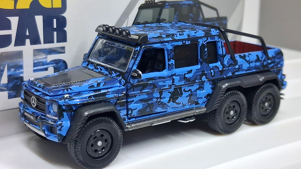 Mercedes Benz - G63 AMG | 6×6 Marine/Flame camouflage 1:64 ERA CAR