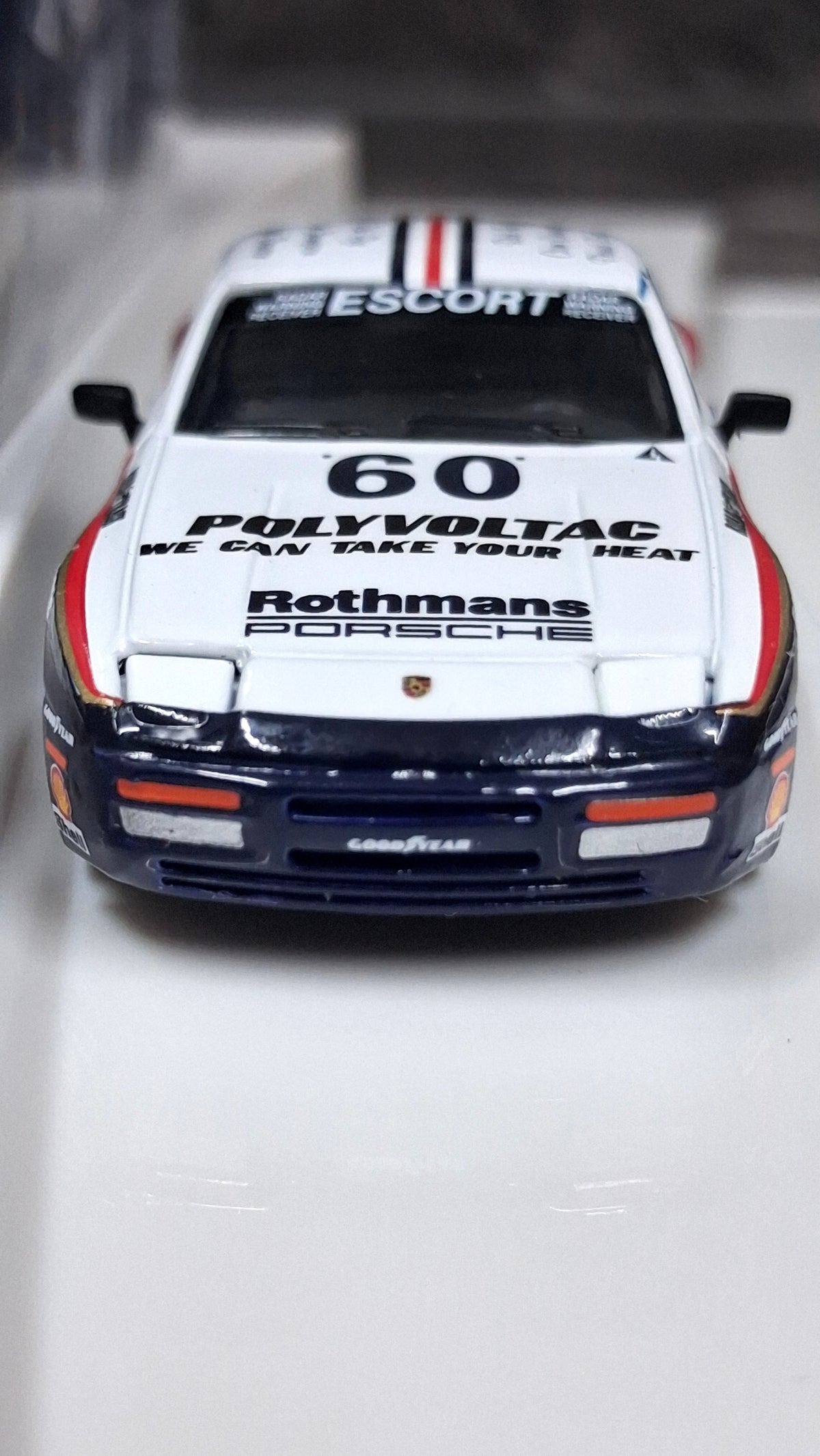Porsche 994 Factory Test Car - Rothmans/Polyvoltac #60 | 1987 Turbo Cup 1:64 SPARK MODELS