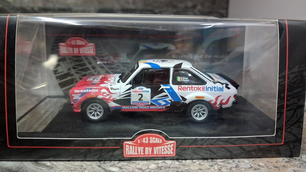 Limited Edition Ford Escort - RS1800 #2 | 2019 Rentokil Initial Killarney Historic Rally 1:43 RALLYBYVITESSE