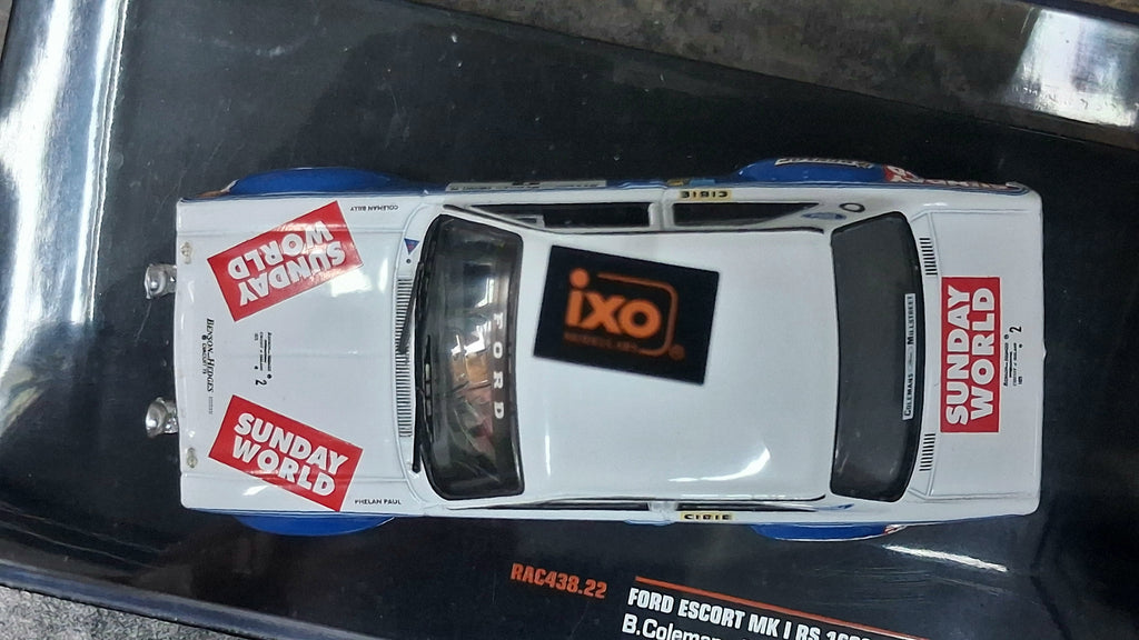 Ford Escort mk1 - Rs1600 #2 | 1975 Circuit of Ireland WINNER 1:43 IXO
