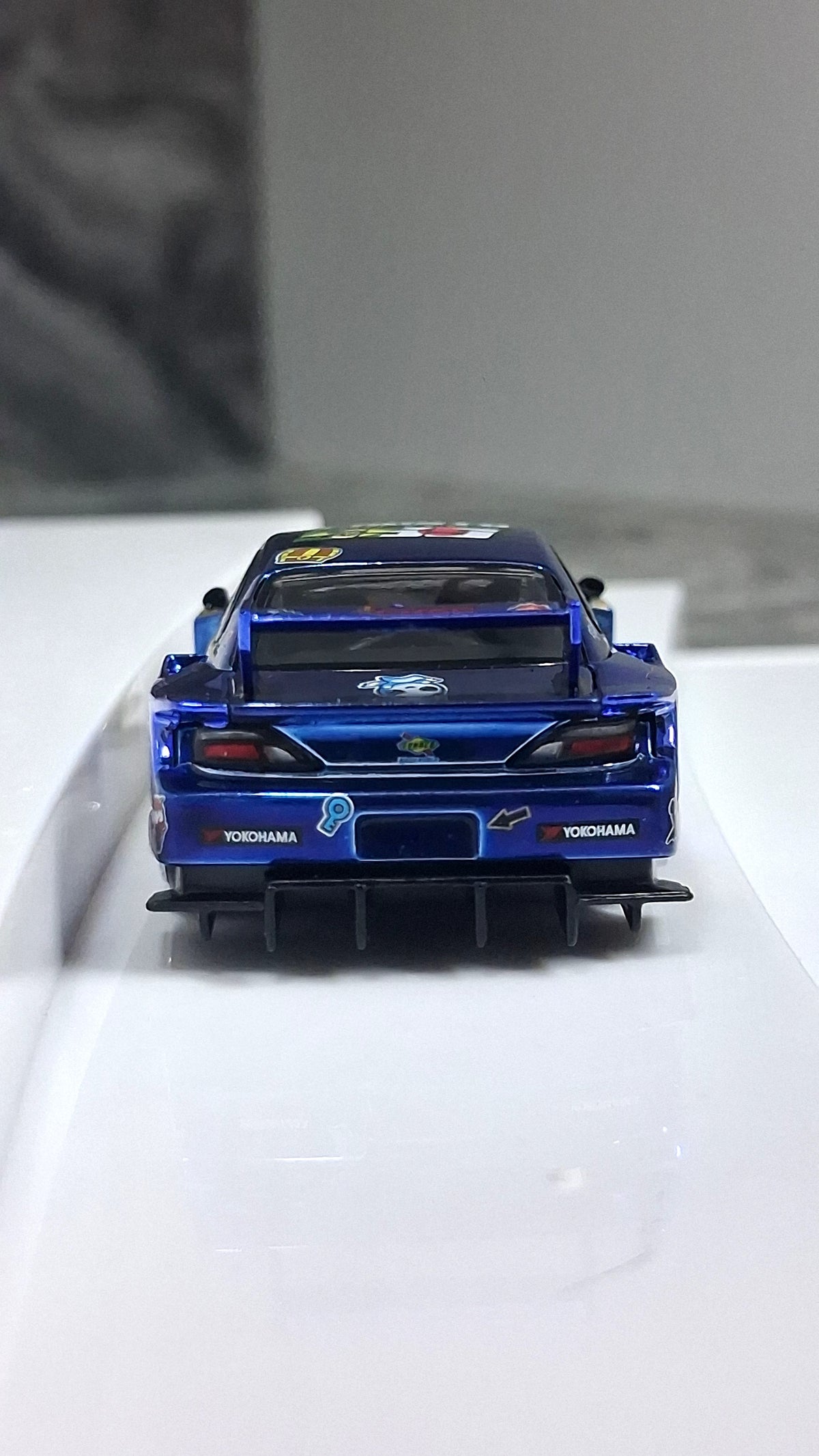 Nissan Silvia S15 - LB Super Silhouette #555 | 2025 Formula Drift - Halloween Special 1:64 MINI GT
