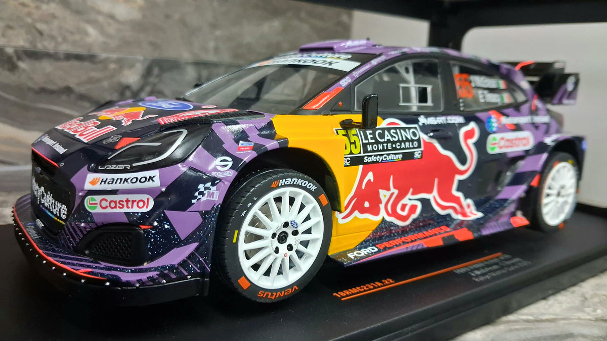 Ford Puma - Rally1 #55 | 2025 WRC Rally Monte Carlo 1:18 IXO