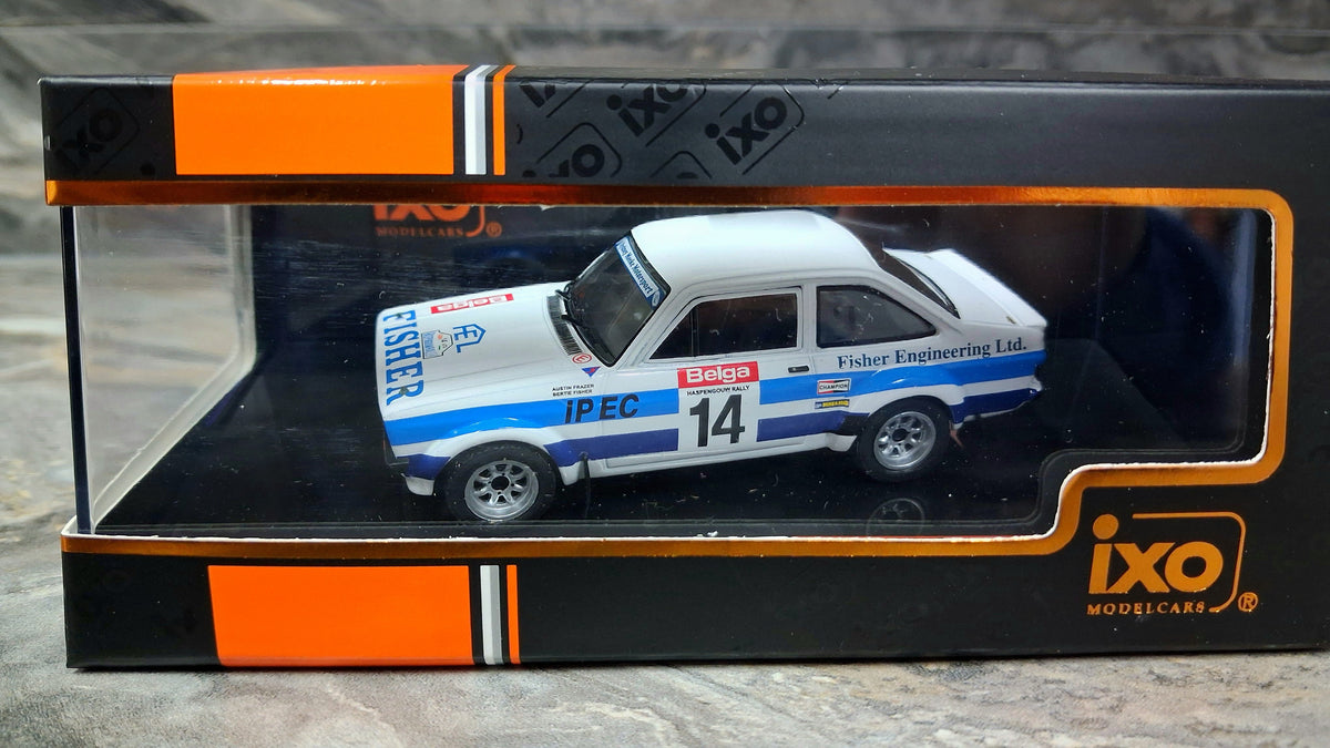 Ford Escort Mk2 - RS1800 #14 | 1981 Haspengouw Rallye 1:43 IXO