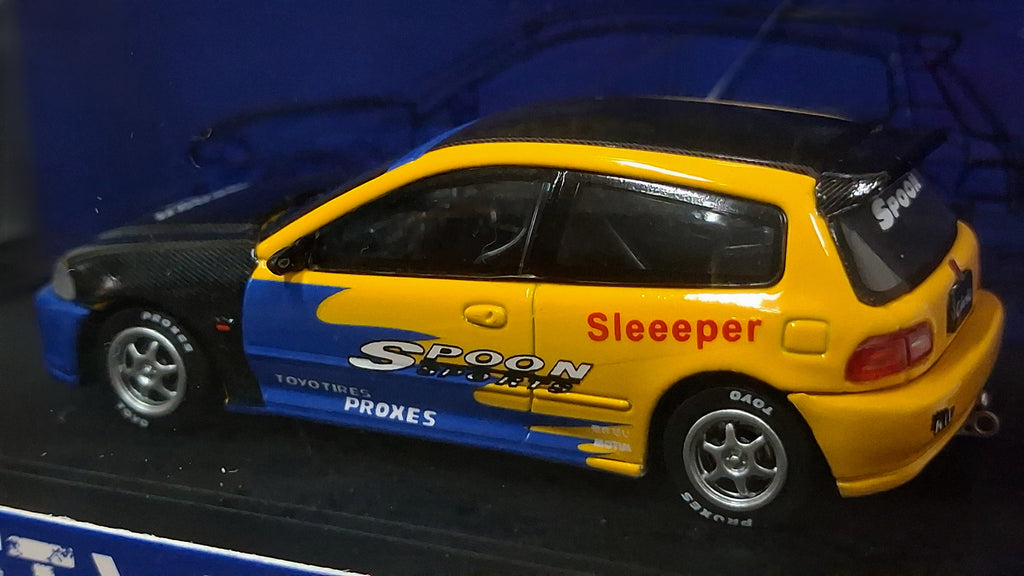 Limited edition Honda Civic - EG6 | Spoon Sports 1:64 STREET WEAPON