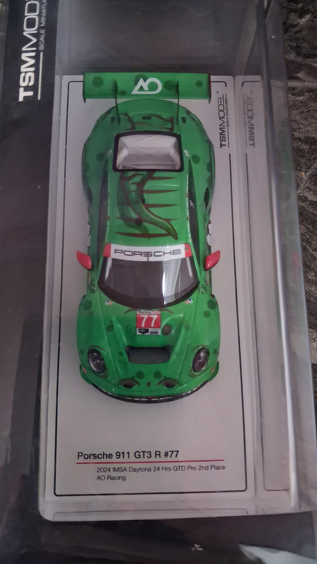 Limited Edition Porsche 911 GT3 Rawr - "REXY" #77 | 2024 IMSA - Daytona 1:43 TSM
