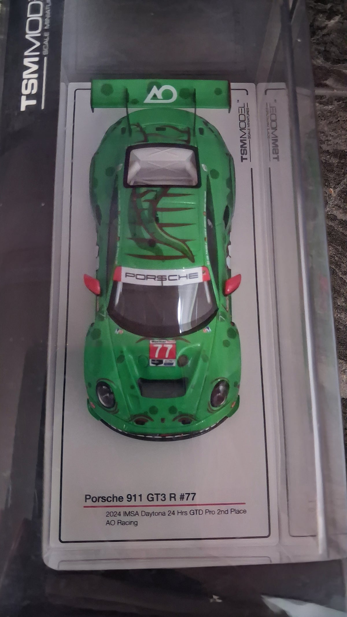 Limited Edition Porsche 911 GT3 Rawr - "REXY" #77 | 2024 IMSA - Daytona 1:43 TSM