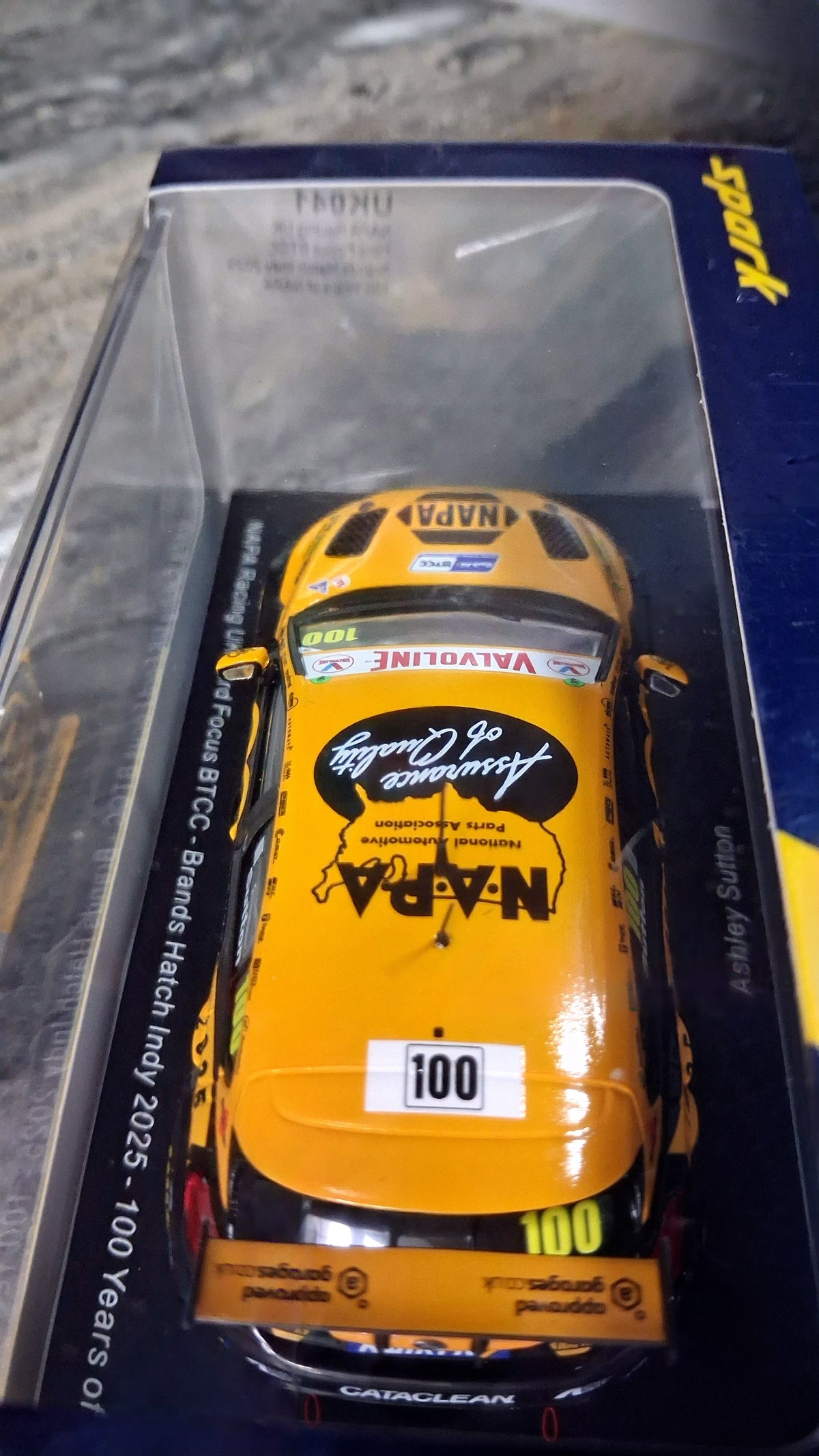 Limited Edition Ford Focus ST - NAPA Racing UK #100 | 2025 BTCC - Brands Hatch 1:43 SPARK