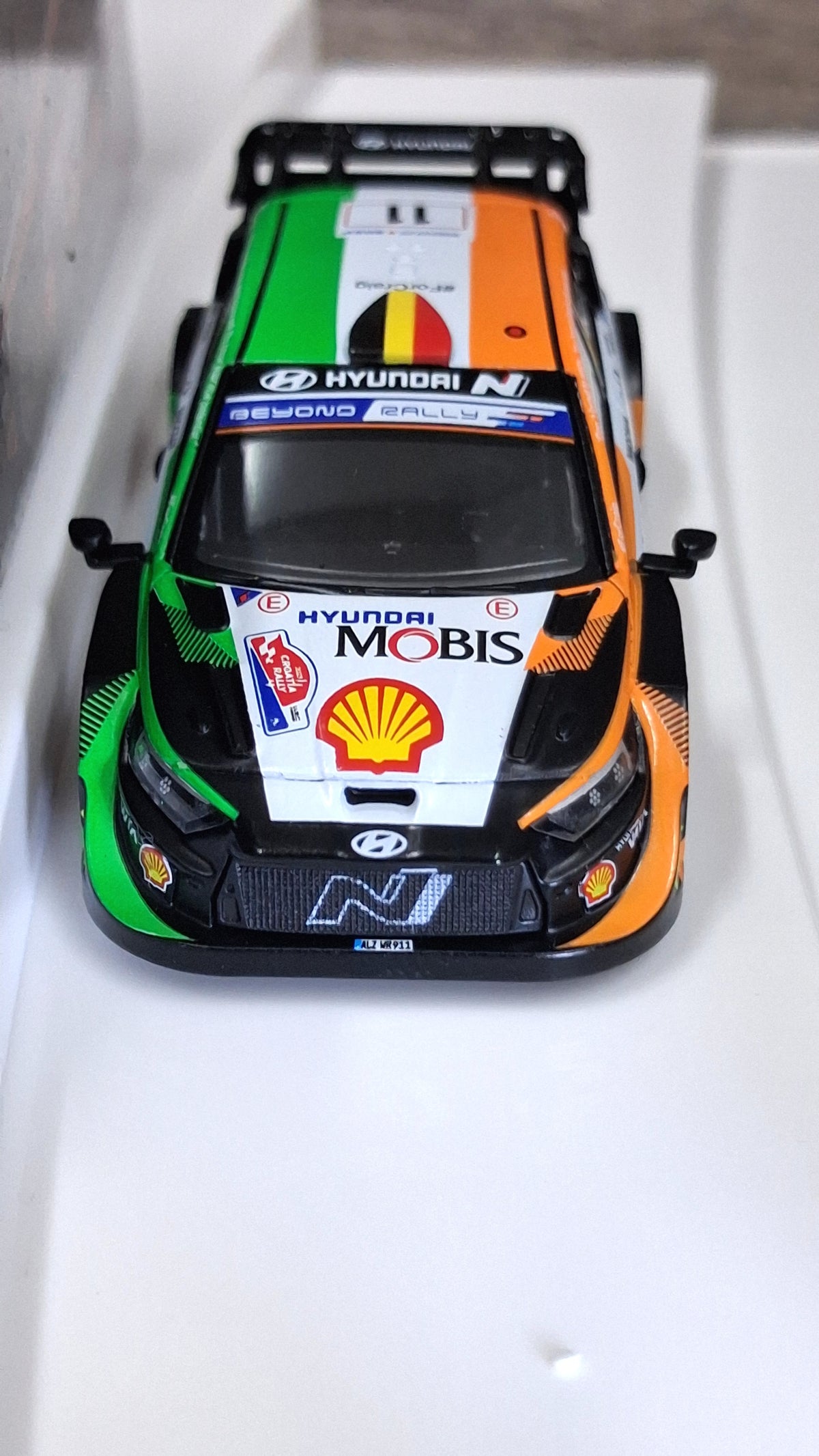 Hyundai i20 N Rally1 - #11 | 2023 Rally Croatia - Power Stage Winner 1:64 MINI GT