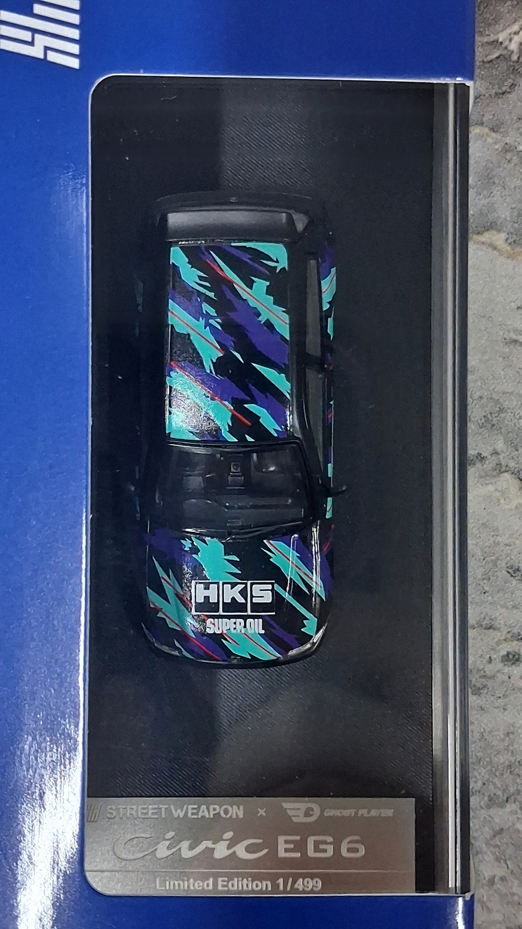 Limited Edition Honda Civic - EG6 | HKS 1:64 STREET WEAPON