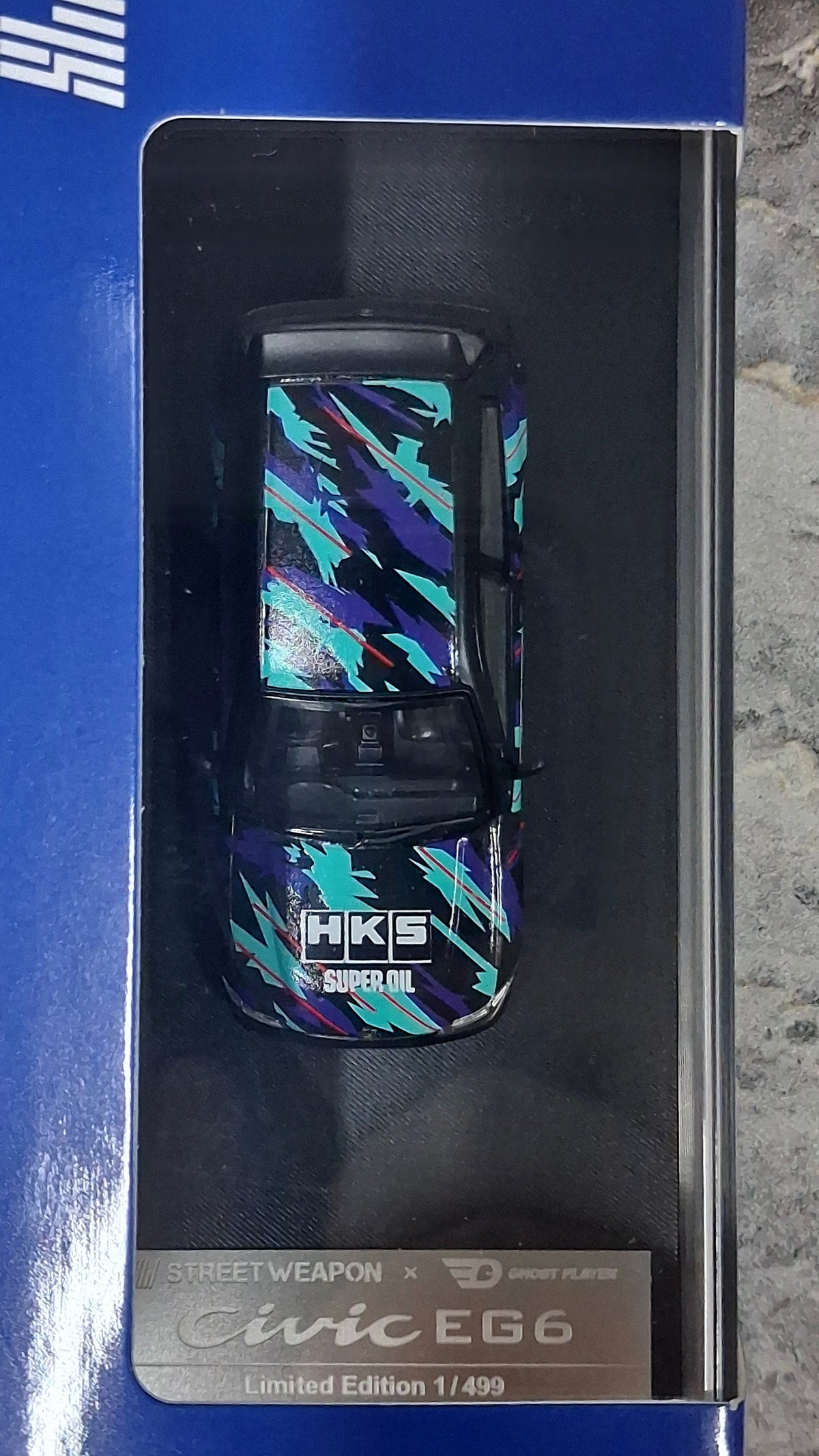 Limited Edition Honda Civic - EG6 | HKS 1:64 STREET WEAPON