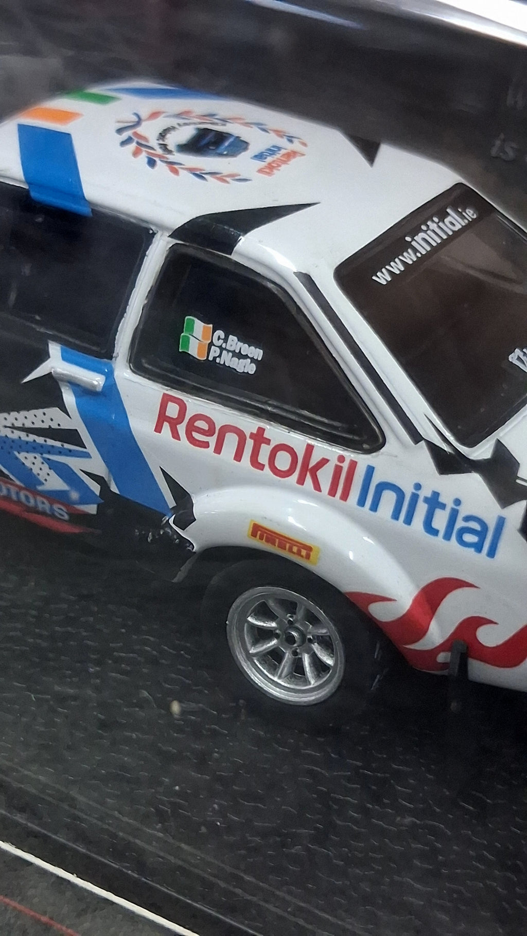 Limited Edition Ford Escort - RS1800 #2 | 2019 Rentokil Initial Killarney Historic Rally 1:43 RALLYBYVITESSE