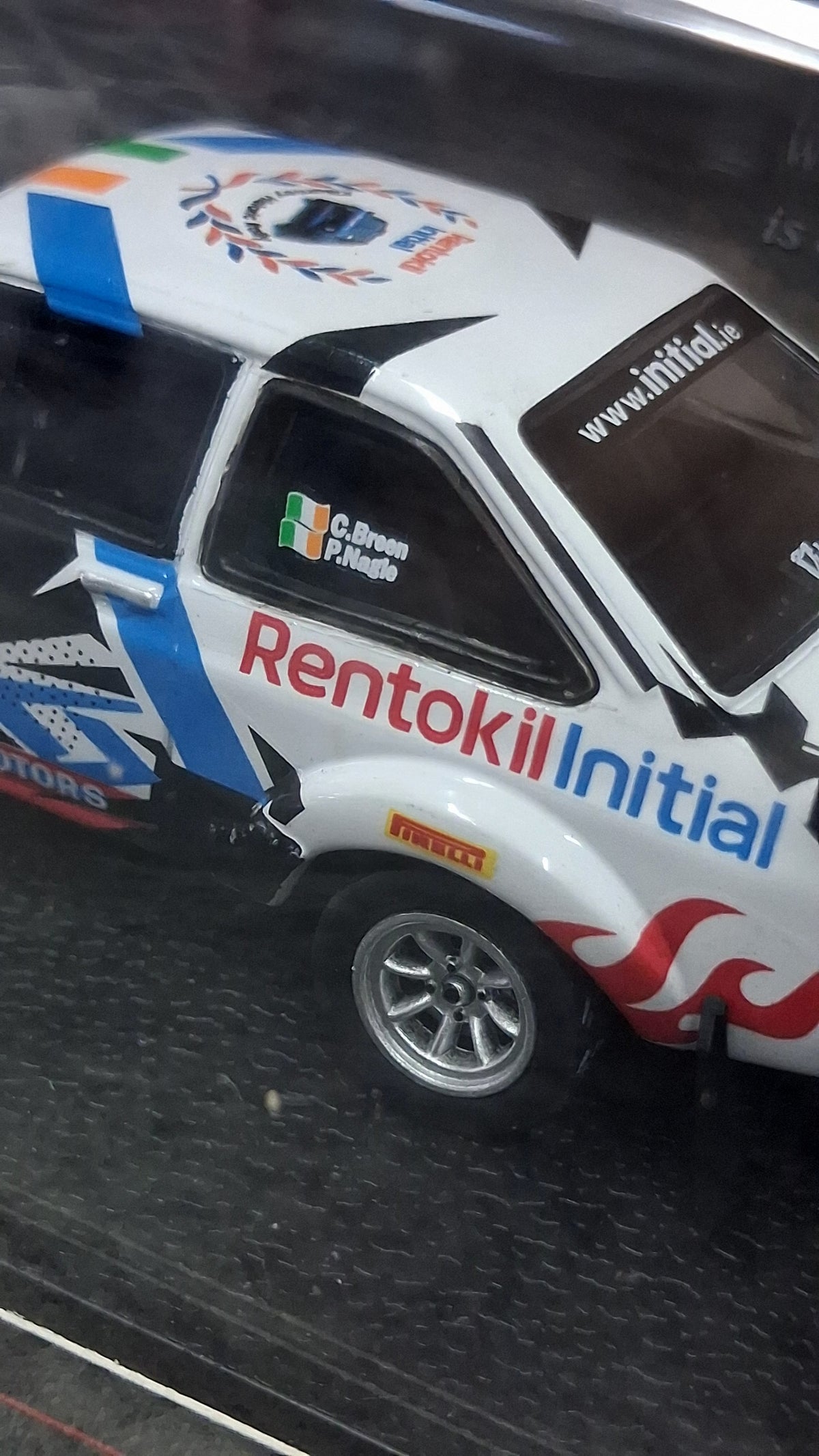 Limited Edition Ford Escort - RS1800 #2 | 2019 Rentokil Initial Killarney Historic Rally 1:43 RALLYBYVITESSE
