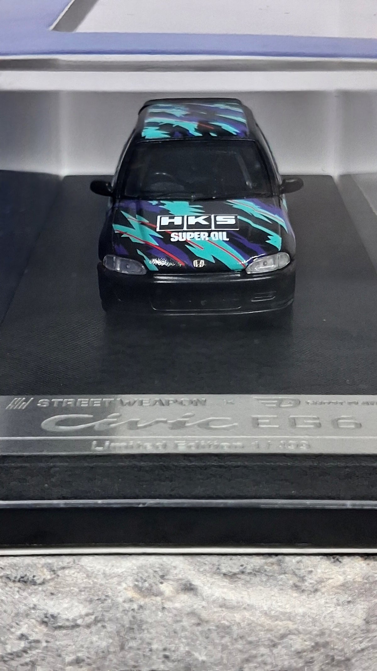 Limited Edition Honda Civic - EG6 | HKS 1:64 STREET WEAPON