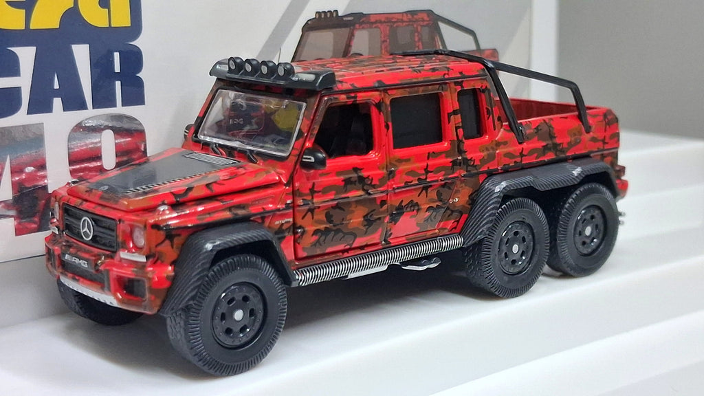 Mercedes Benz - G63 AMG | 6×6 Marine/Flame camouflage 1:64 ERA CAR